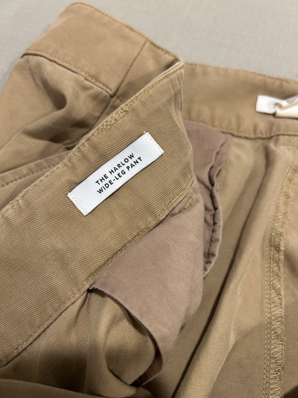 Madewell The Harlow Wide-Leg Pant in Tan Women’s 16w - Picture 9 of 14